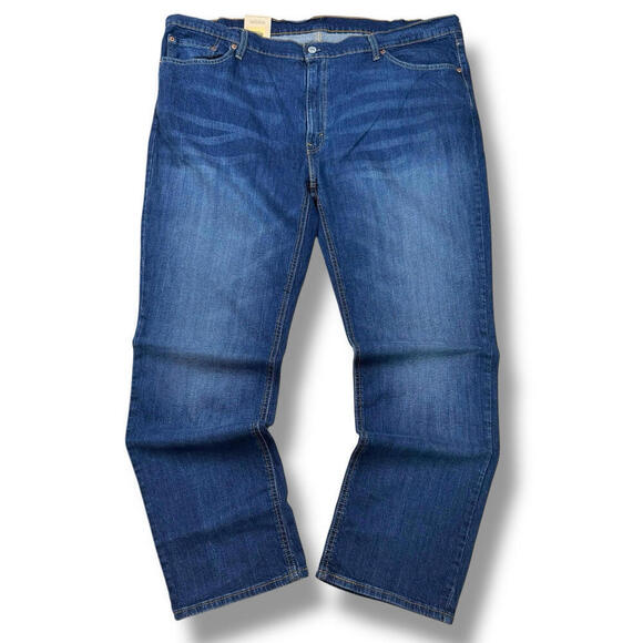 Levi’s 541 Athletic Taper Jeans Eco Ease Blue Relaxed Fit Denim Stretch W44x32 - Picture 2 of 10